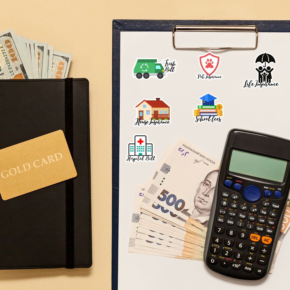 Savings and Budget Stickers