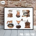 coffee bar Wall art