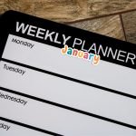 Months Planner Stickers