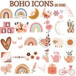 Boho File Icons for PC