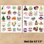 Holiday planner Stickers