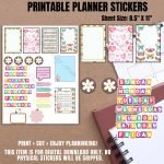 Sticky Note Digital Stickers for Planner