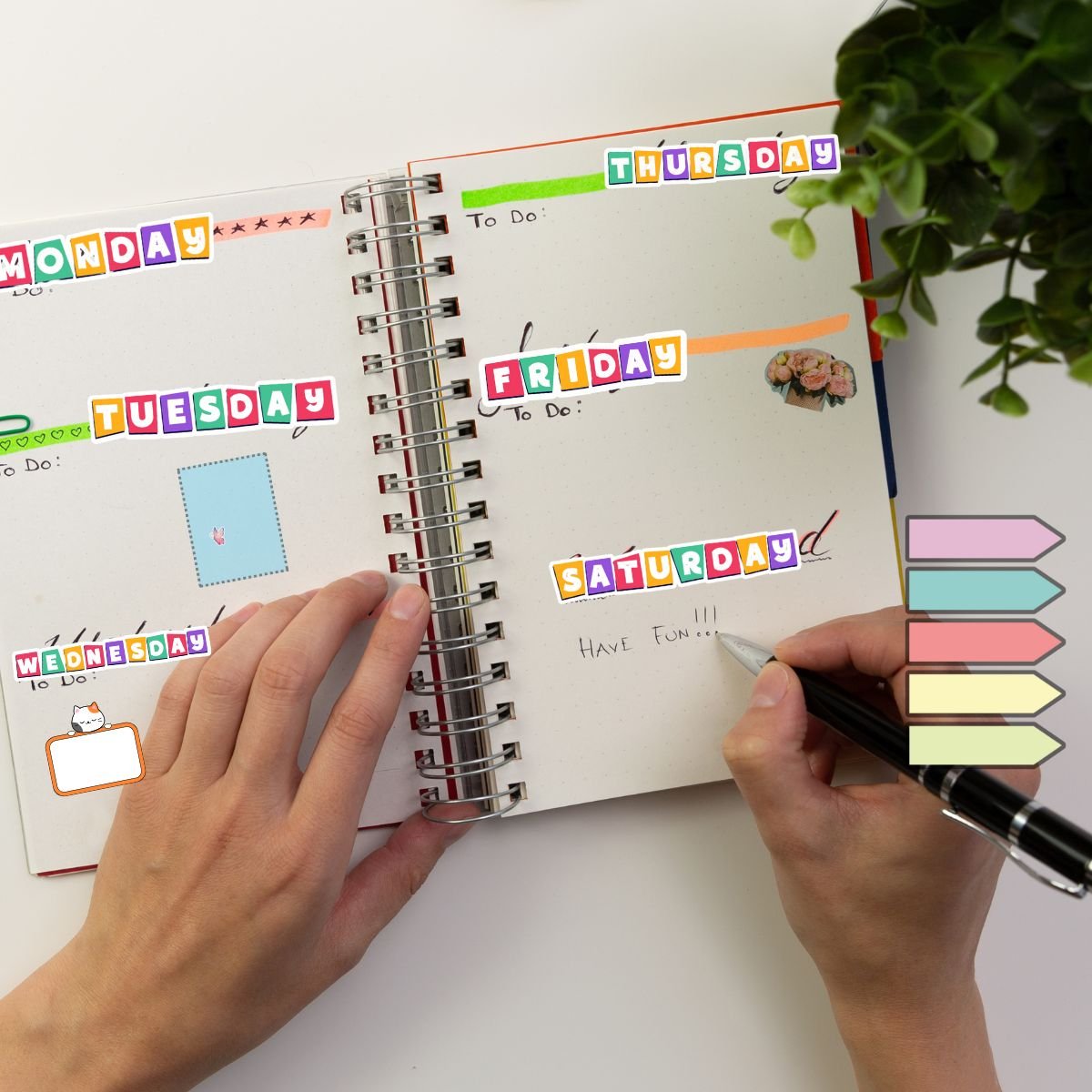 Digital Sticky Notes Stickers