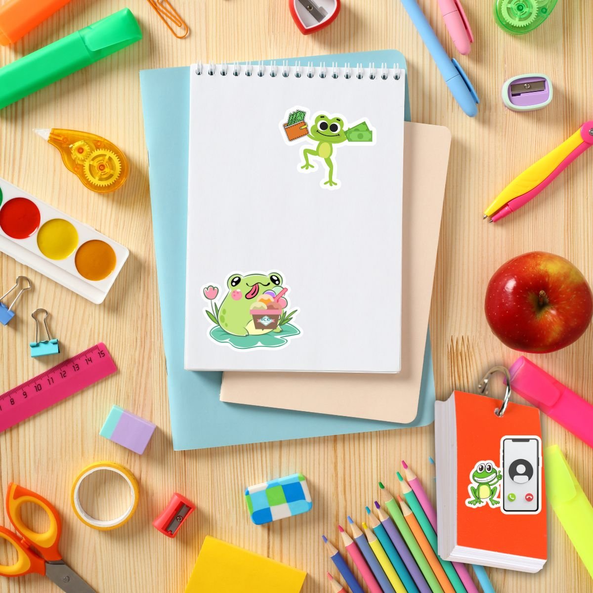 Cute Froggie Stickers