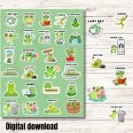 froggie goodnotes stickers