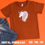 Unicorn T-shirt Design Print for Kids