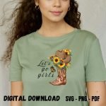 Adventurous Girls T-shirt Design Print