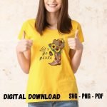 Girls T-shirt Design Print