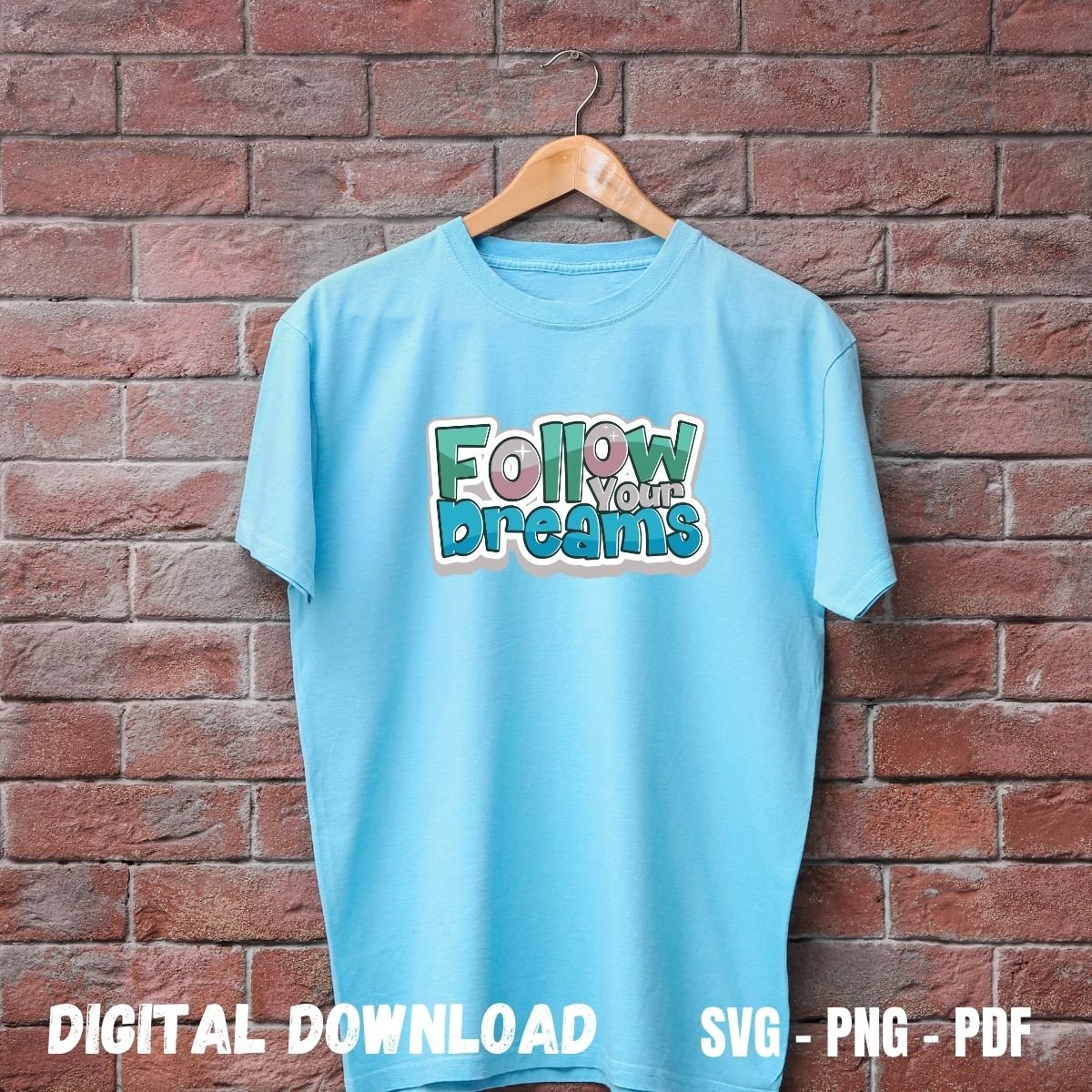 Self-growth T-shirt print