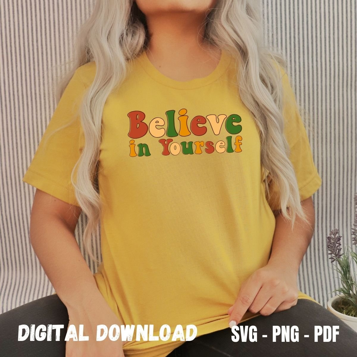 Positive affirmation shirt PNG Instant Download