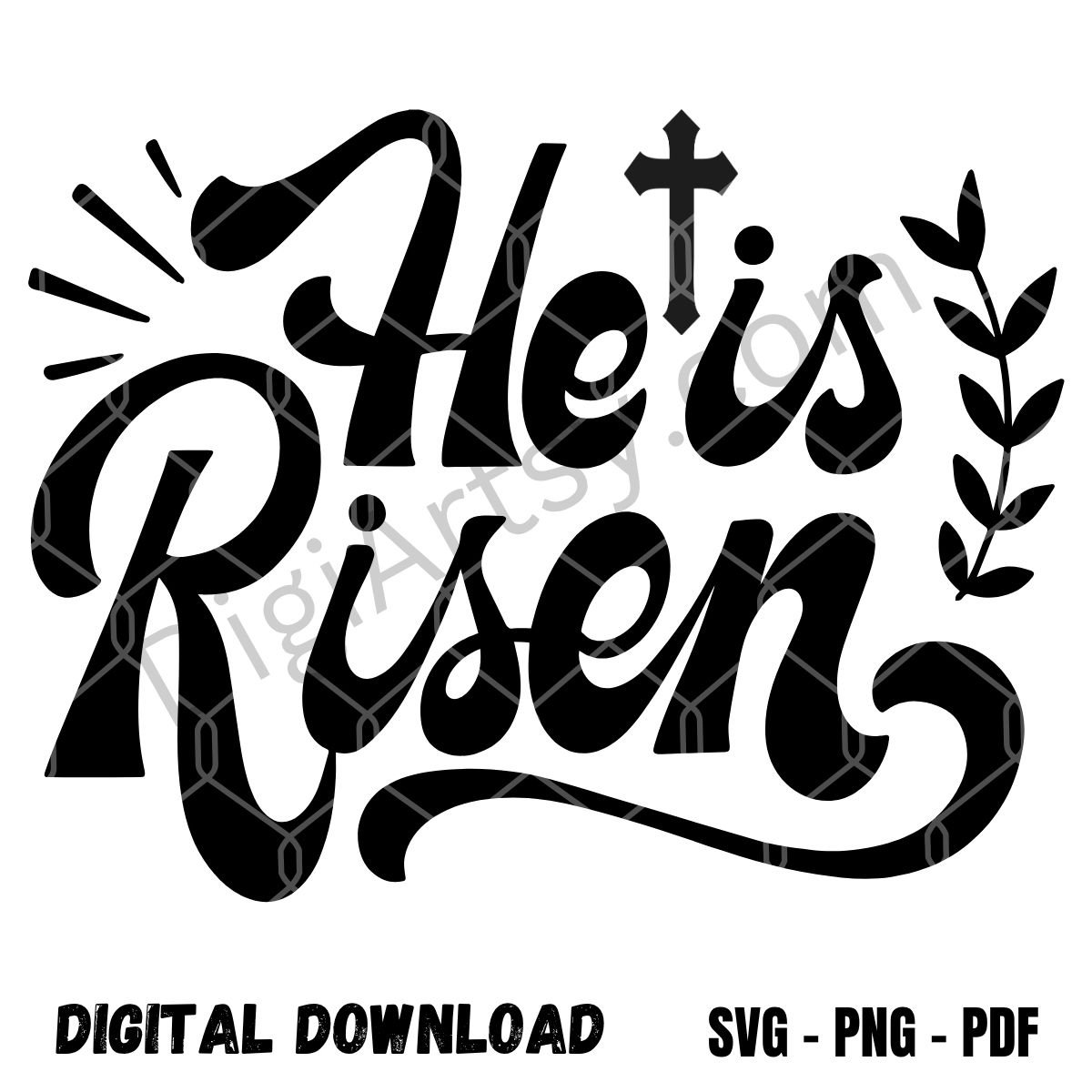 Home 7 T-shirt design Print He is Risen